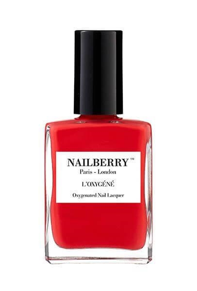 Nailberry Nailpolish - Pop My Berry 15 ml Neglelak, Bright Orange Red