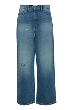 ICHI Jeans - IHALONE Pants, Washed Medium Blue