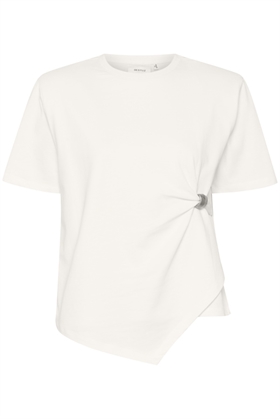 Gestuz T-shirt – SamaraGZ ss tee MS, Egret
