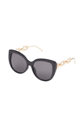ICHI Solbrille - IAPaihia Sunglasses, 202095 Black w. gold