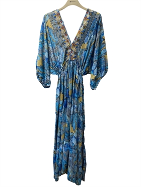 Sirups Egne Favoritter Kjole - AW755 Dress, Blue Blue