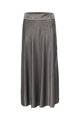 My Essential Wardrobe Nederdel - EstelleMW Skirt, Smoked Pearl