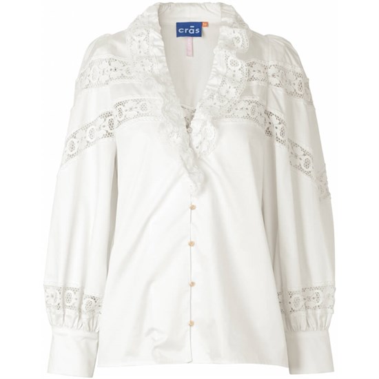 Cras Skjorte - Loulou Shirt, White 