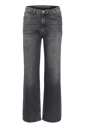 My Essential Wardrobe Jeans - 35 THE LOUIS 139 HIGH WIDE Y, Dark Grey Retro