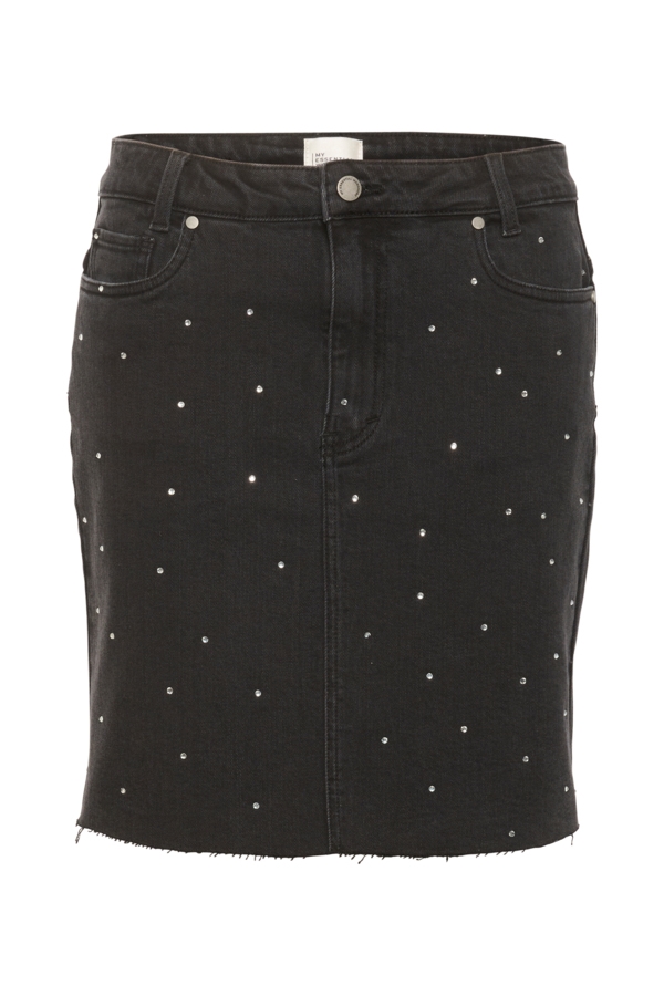 My Essential Wardrobe Nederdel - ShadeMW 155 Skirt, Dark Grey Wash