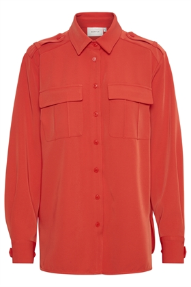 Gestuz Skjorte - SloanGZ shirt, Red Alert