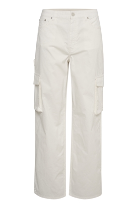 Gestuz Bukser - RizanaGZ HW Jeans, Bright White