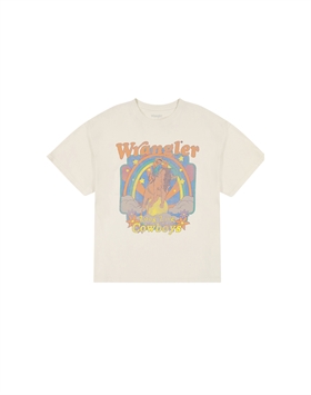 Wrangler T-shirt -112351917 WRG Girlfriend, White