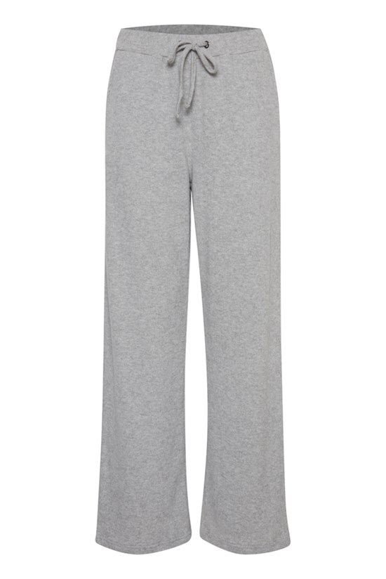 Ichi Bukser - IHYOSE pants, Grey Melange