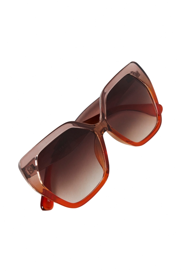 ICHI Solbrille - Iaroxiz Sunglasses, Orange Pepper