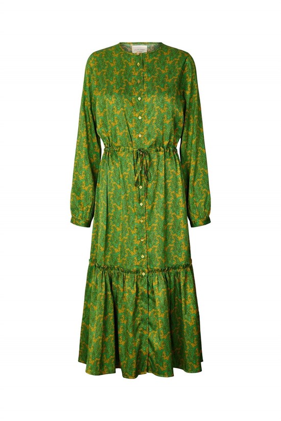 Lollys Laundry Kjole - Anastacia Dress, 40 Green