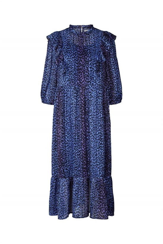 Lollys Laundry Kjole - CANA DRESS, 97 Neon Blue