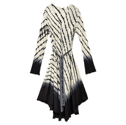 Mes Demoiselles Kjole - PHOENIX Dress, Charcoal Ecru