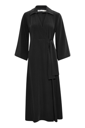 InWear Kjole - AdianIW Wrap Dress, Black