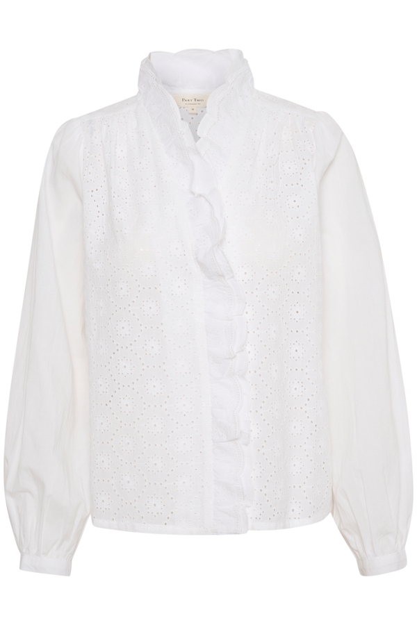 AliciaPW Shirt, Bright White fra Part