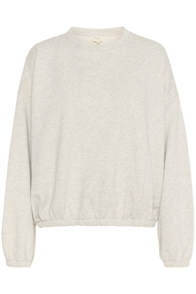 Part Two Sweatshirt - DavidaPW SW, Light Grey Melange