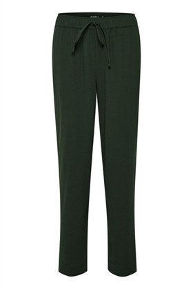 Soaked In Luxury Jeans - SLShirley Tapered Pants, Kombu Green