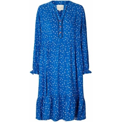 Lollys Laundry Kjole - Audrey Dress, Blue