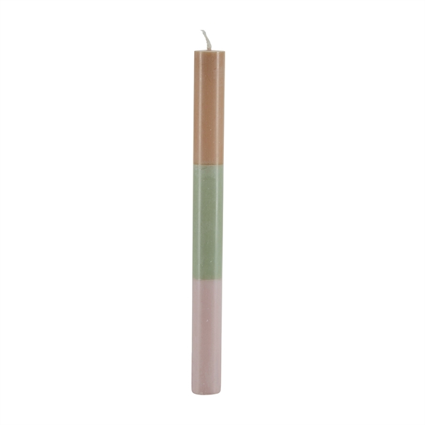 Bahne Stearinlys - 4977762 CANDLE, Rose Green Ocher