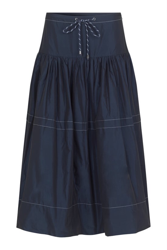 Second Female Nederdel - Calypso Skirt, Maritime Blue