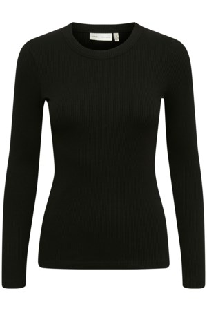 InWear bluse - DagnaIW T-Shirt LS, Black