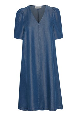 Denim Hunter Kjole - DHLouisa Dress, Dark Blue wash