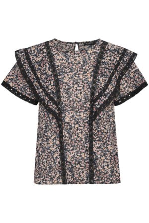 Soaked In Luxury Skjorte - SLLiona Blouse SS, Pre Fall Flowers