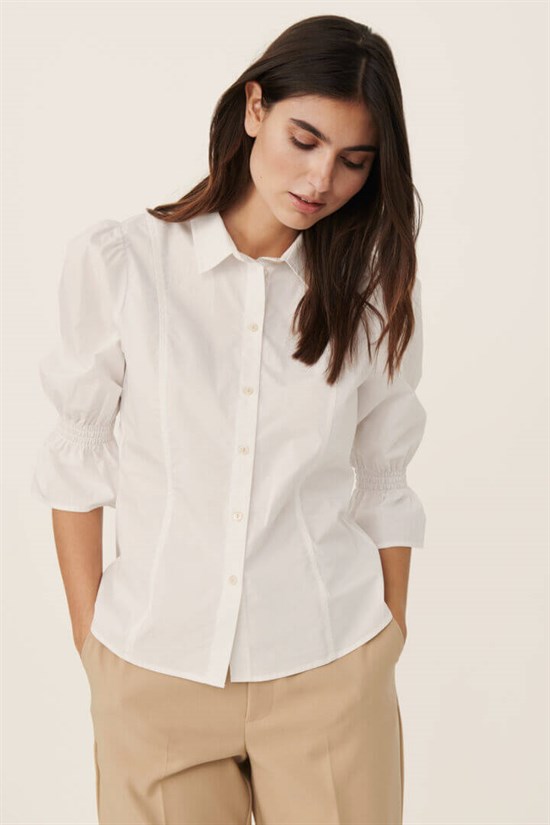 Part Two Bluse - HarleenPW Shirt, Bright White