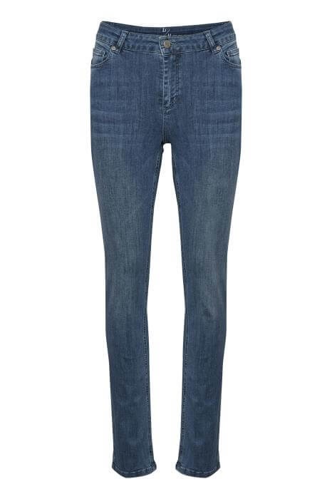 Denim Hunter Jeans - 33 THE CELINA HIGH CUSTOM, Medium Blue Vintage wash