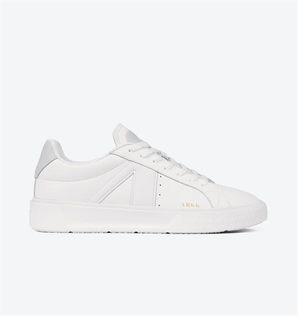 ARKK Sneakers - Essence Leather, Bright White Vapor Grey