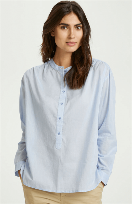Part Two Bluse - BiancaPW Shirt, Brunnera Blue