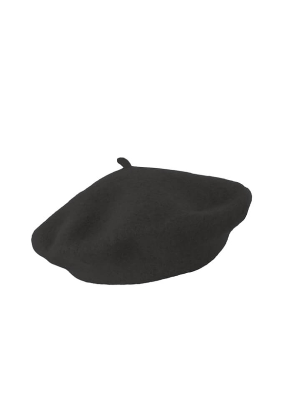 Black Colour Hat - BCALVA Barret Hat, Black
