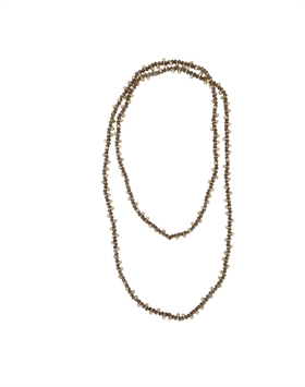 Black Colour halskæde - BCKiri neckstring, Taupe