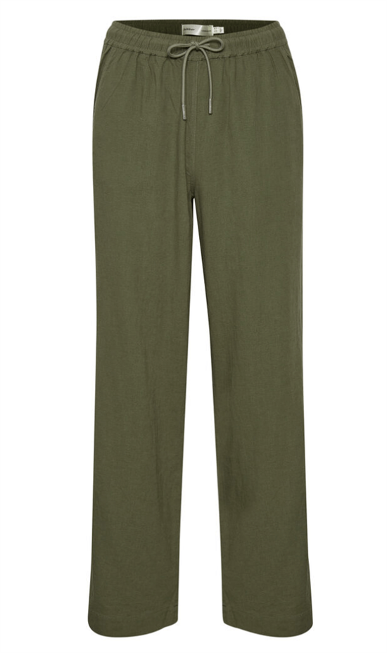 InWear Bukser - BrizaIW Pants, Beetle Green