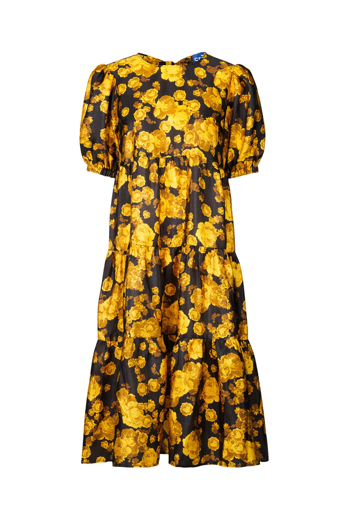 konsulent Presenter Layouten Cras kjole - LILICRAS DRESS, Yellow Rose