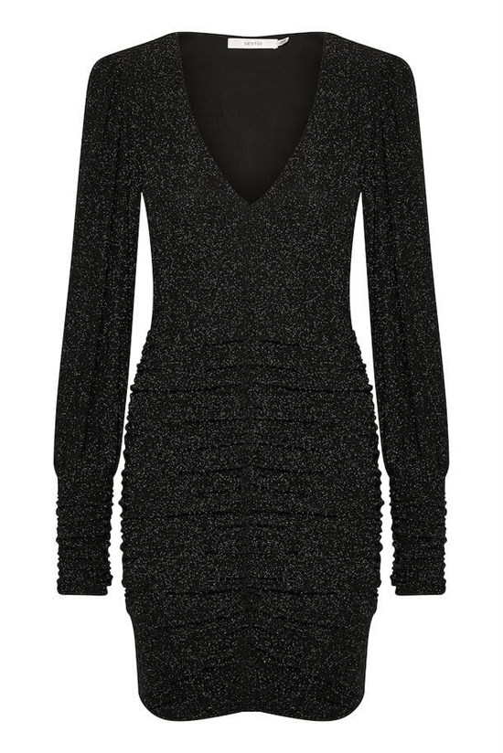 Gestuz Kjole - ChaiaGZ Slim dress, Black 