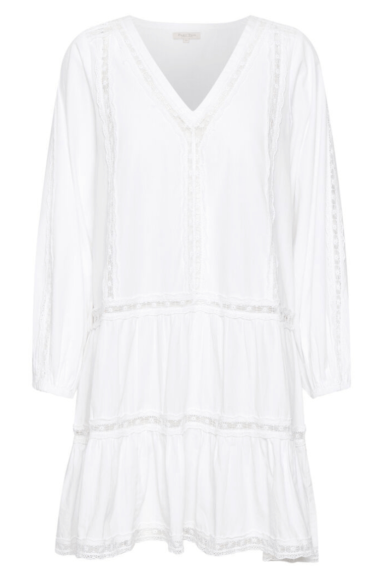 Part Two Kjole DRESS, Bright White