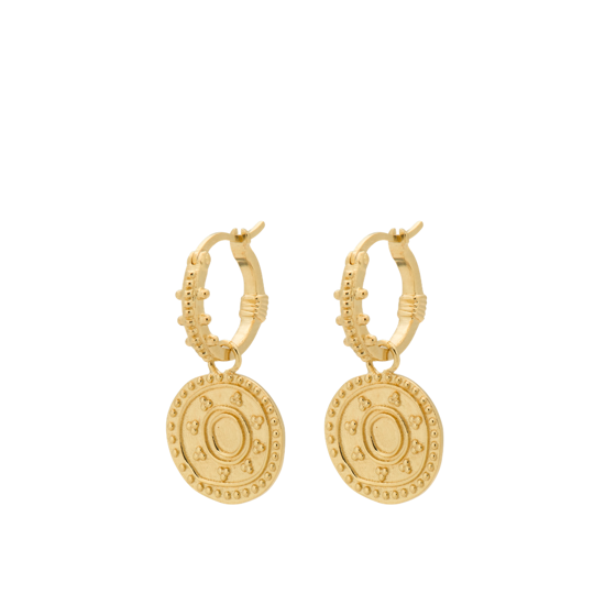 Anna+Nina Ørering - Cleopatra ring  Earrings, Goldplated