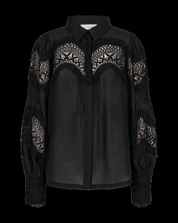 Copenhagen Muse Skjorte - CMMOLLY Shirt, Black