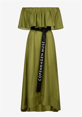 Copenhagen Muse Kjole - 202023 CMMOLLY Dress, Spinach Green