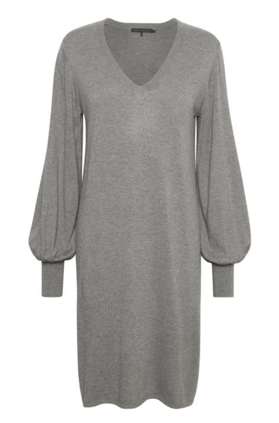 Karen By Simonsen Kjole - DeliaKB Knit Dress, Gray Violet Melange