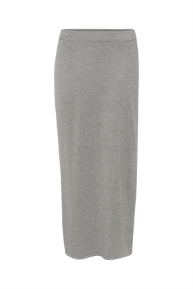 My Essential Wardrobe Nederdel - EmmaMW Knit Skirt, Smoked Pearl