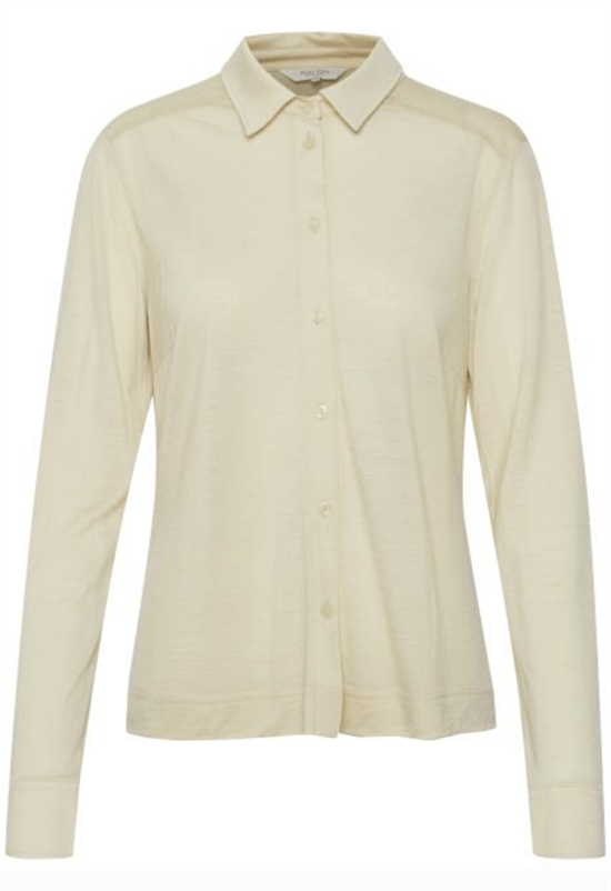 Part Two Bluse - ErlePW Shirt, Whitecap Gray