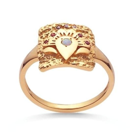 Maanesten Ring - Flora Ring, Gold