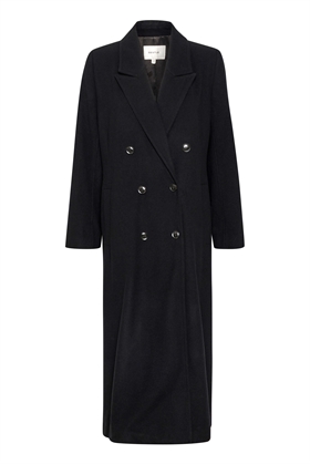 Gestuz Frakke - MaleneGZ OZ coat, Black