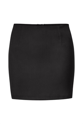 Gestuz Nederdel - PaulaGZ MW mini skirt, Black