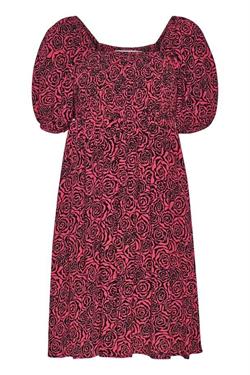 Gestuz Kjole - RosyGZ short dress, Pink Roses