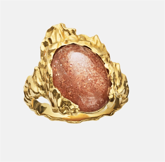 Maanesten Ring - Goddess Ring, Sunstone