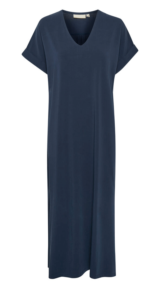 Karen By Simonsen Kjole - GumiKB Solid Dress, Black Iris
