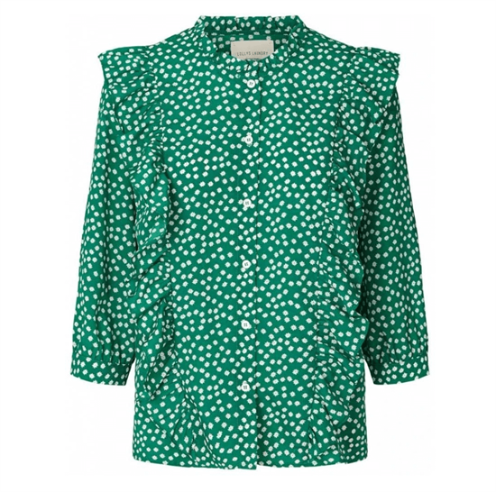 Lollys Laundry Bluse - Hanni Shirt, Green